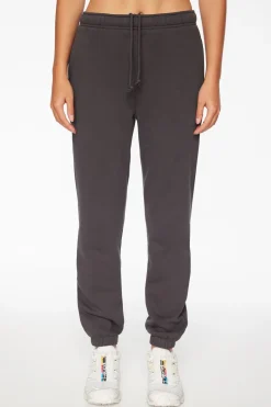 Pants-Dynamite Fleece Jogger Pants Gray