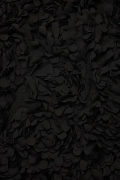 Skirts & Skorts | Online Exclusives-Dynamite Flower Appliqué Bodycon Mini Skirt Black