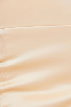 Blouses & Tops | Blouses & Tops-Dynamite Flyaway Satin Tank Top Brown