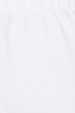 Pants-Dynamite French Terry Fleece Jogger Pants White