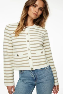 Sweaters & Cardigans | Sweaters-Dynamite Gabrielle Cardigan Brown