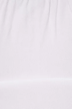 Blouses & Tops | Blouses & Tops-Dynamite Gathered Cap Sleeve Blouse White