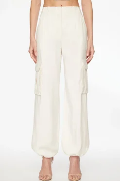 Pants-Dynamite Gia Cargo Parachute Pants White