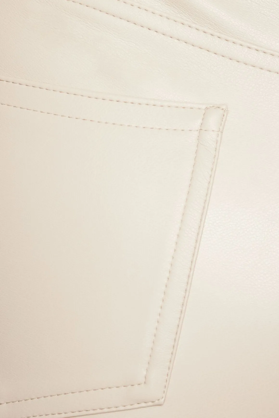 Pants | Straight Leg Pants-Dynamite Gisele Straight Leg Faux Leather Pants Gray