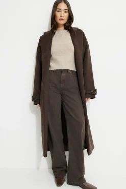 Sweaters & Cardigans | Sweaters-Dynamite Heavenlyarn™ Crewneck Sweater Brown