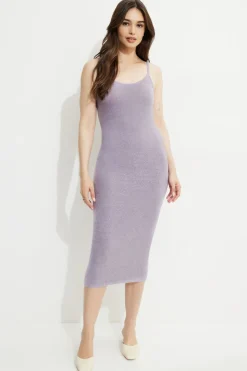 Dresses & Jumpsuits | Online Exclusives-Dynamite Heavenlyarn™ Midi Dress Purple