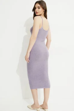 Dresses & Jumpsuits | Online Exclusives-Dynamite Heavenlyarn™ Midi Dress Purple