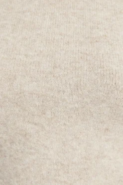 Sweaters & Cardigans | Sweaters-Dynamite Heavenlyarn™ Mock Neck Tank Top Brown
