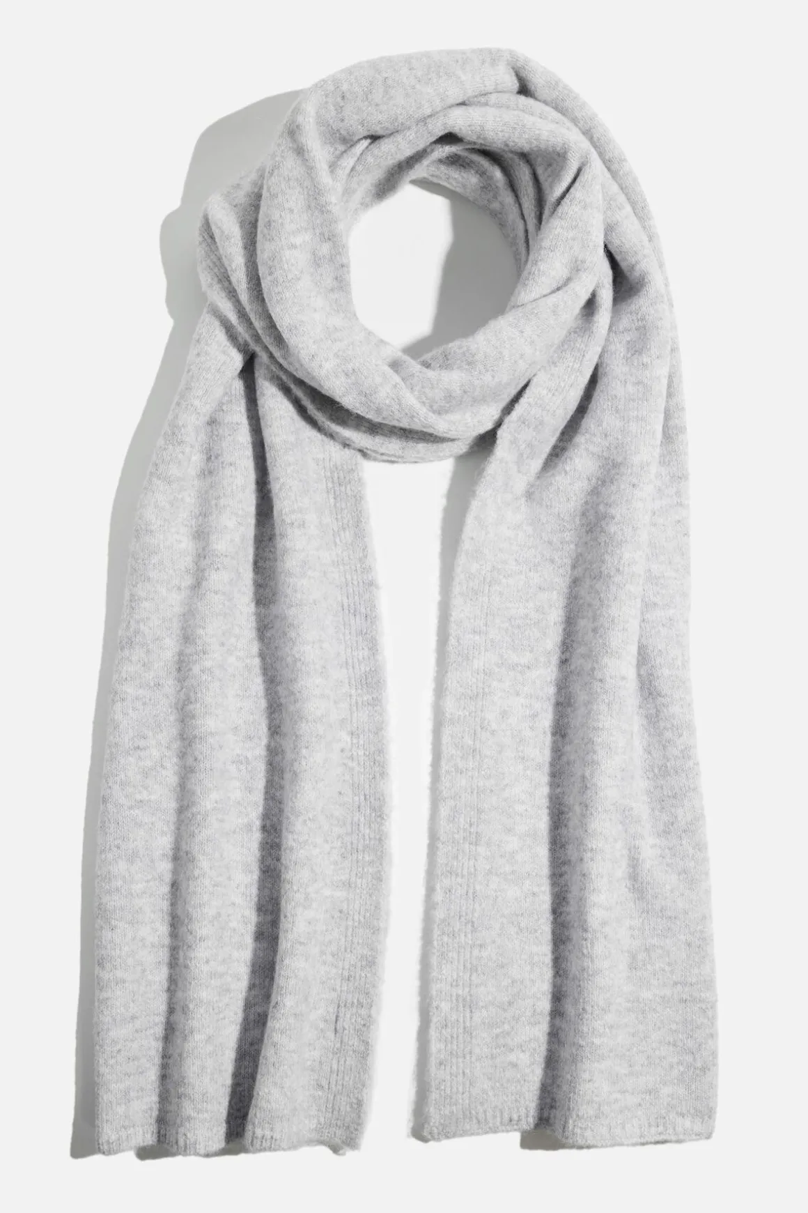Cold Weather-Dynamite Heavenlyarn™ Wide Scarf Grey