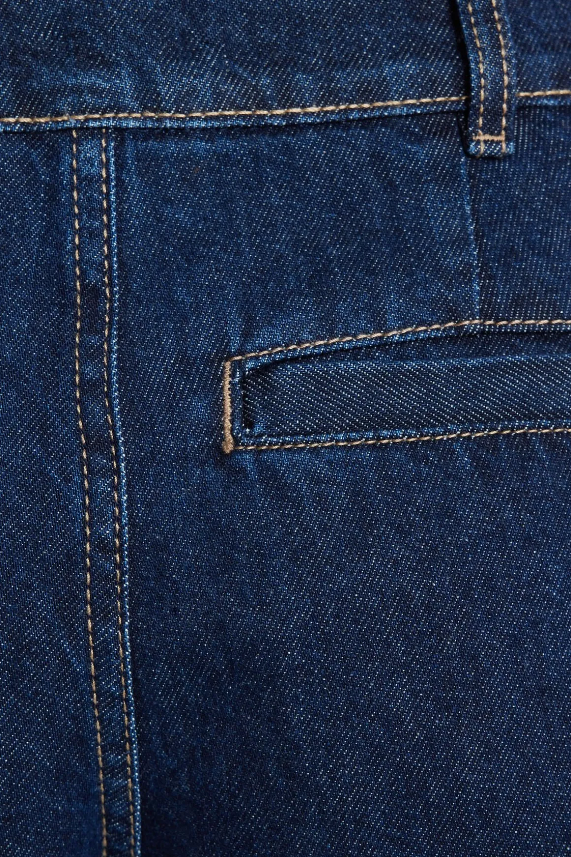 Jeans & Denim-Dynamite Heidi Pleated Wide Leg Jeans Blue