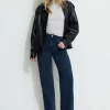 Jeans & Denim-Dynamite Heidi Wide Leg Jeans Blue