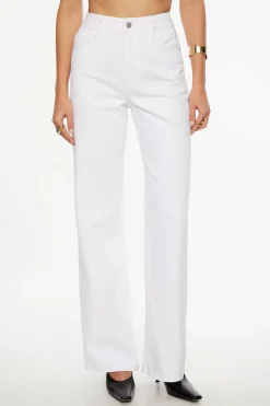Jeans & Denim-Dynamite Heidi Wide Leg Jeans White