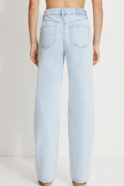 Jeans & Denim | Short & Long Lengths-Dynamite Heidi Wide Leg Jeans Blue
