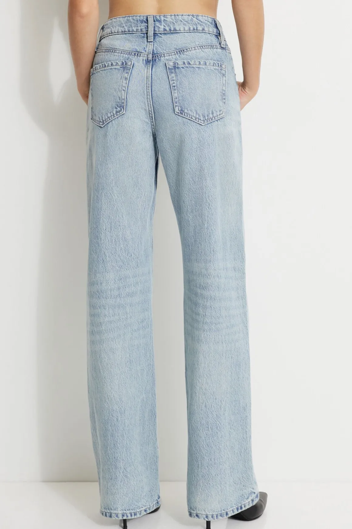 Jeans & Denim | Bestsellers-Dynamite Heidi Wide Leg Jeans Blue