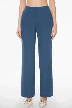 Pants | Wide Leg Pants-Dynamite High Waisted Wide Leg Pants Blue