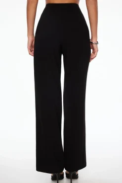 Pants | Wide Leg Pants-Dynamite High Waisted Wide Leg Pants Black