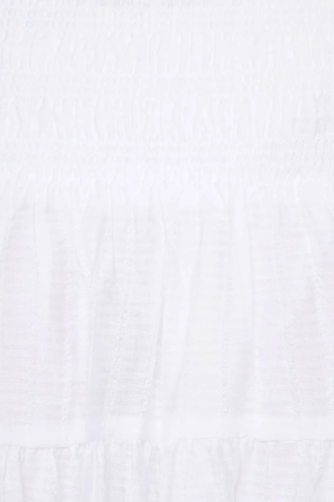 Skirts & Skorts | Skirts-Dynamite Inaya Smocked Mini Skirt White