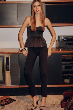 Jeans & Denim-Dynamite Inez Slim Jeans Black