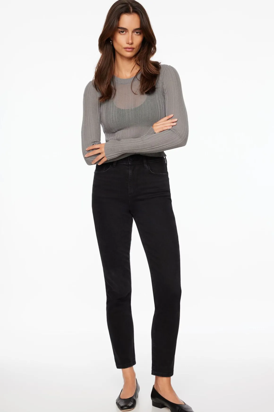Jeans & Denim-Dynamite Inez Slim Jeans Black