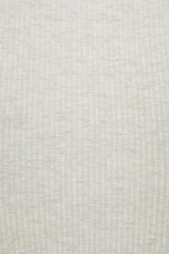 Tees & Tanks | Tees & Tanks-Dynamite Irene Seamless Square Neck Bodysuit Gray