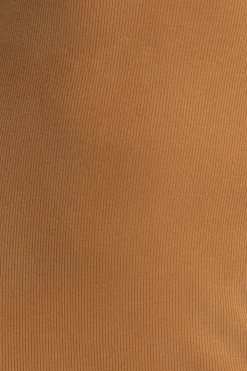 Dresses & Jumpsuits | New Dresses-Dynamite Isabella Turtleneck Mini Dress Brown