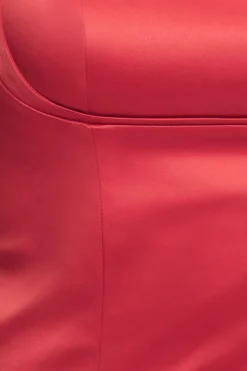 Dresses & Jumpsuits | Bestsellers-Dynamite Ivy Sateen Mini Dress Red
