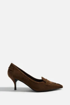Shoes-Dynamite JEFFREY CAMPBELL | Thena Heels Brown