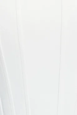 Bestsellers | Blouses & Tops-Dynamite Julia Satin Corset Top White