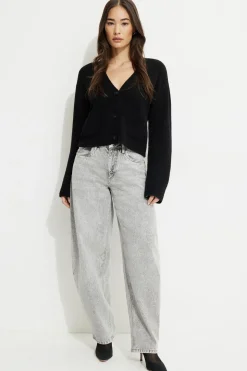 Jeans & Denim-Dynamite June Horseshoe Jeans Black