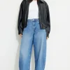 Jeans & Denim-Dynamite June Horseshoe Jeans Blue