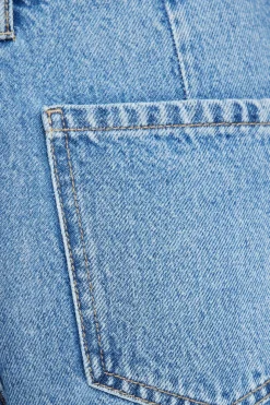 Jeans & Denim-Dynamite June Horseshoe Jeans Blue