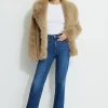 Jeans & Denim-Dynamite Justina Straight Jeans Blue