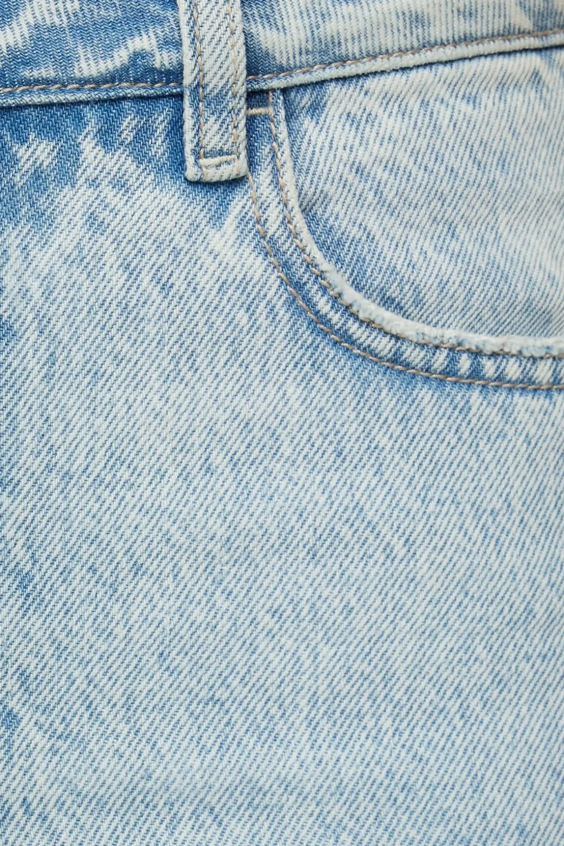 Jeans & Denim-Dynamite Justina Straight Leg Jeans Blue