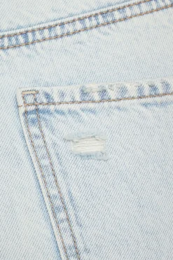 Jeans & Denim-Dynamite Justina Straight Leg Jeans Blue