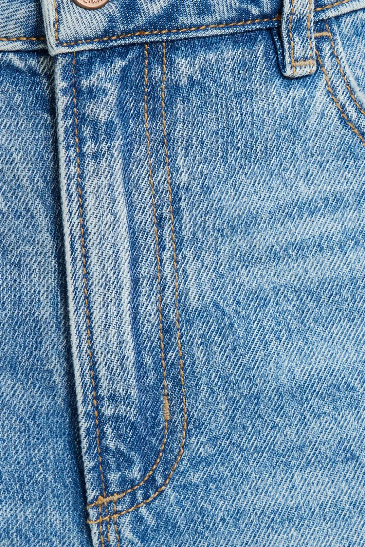 Jeans & Denim | Short & Long Lengths-Dynamite Justina Straight Leg Jeans Blue