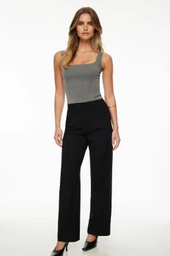 Blouses & Tops | Matching Sets-Dynamite Karla Corset Top Gray