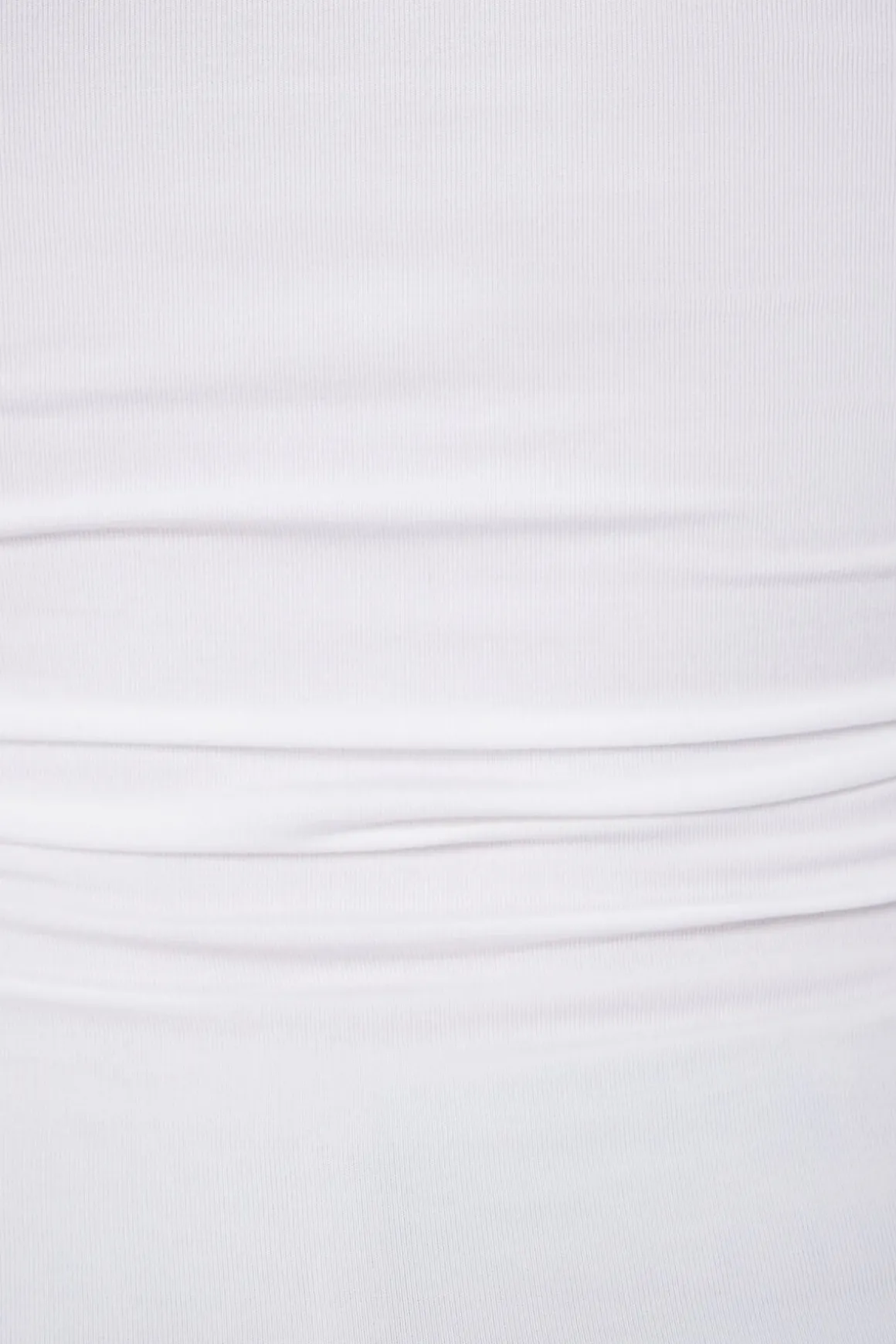 Tees & Tanks | Long Sleeve Tops-Dynamite Kat Single Shoulder Jersey Top White