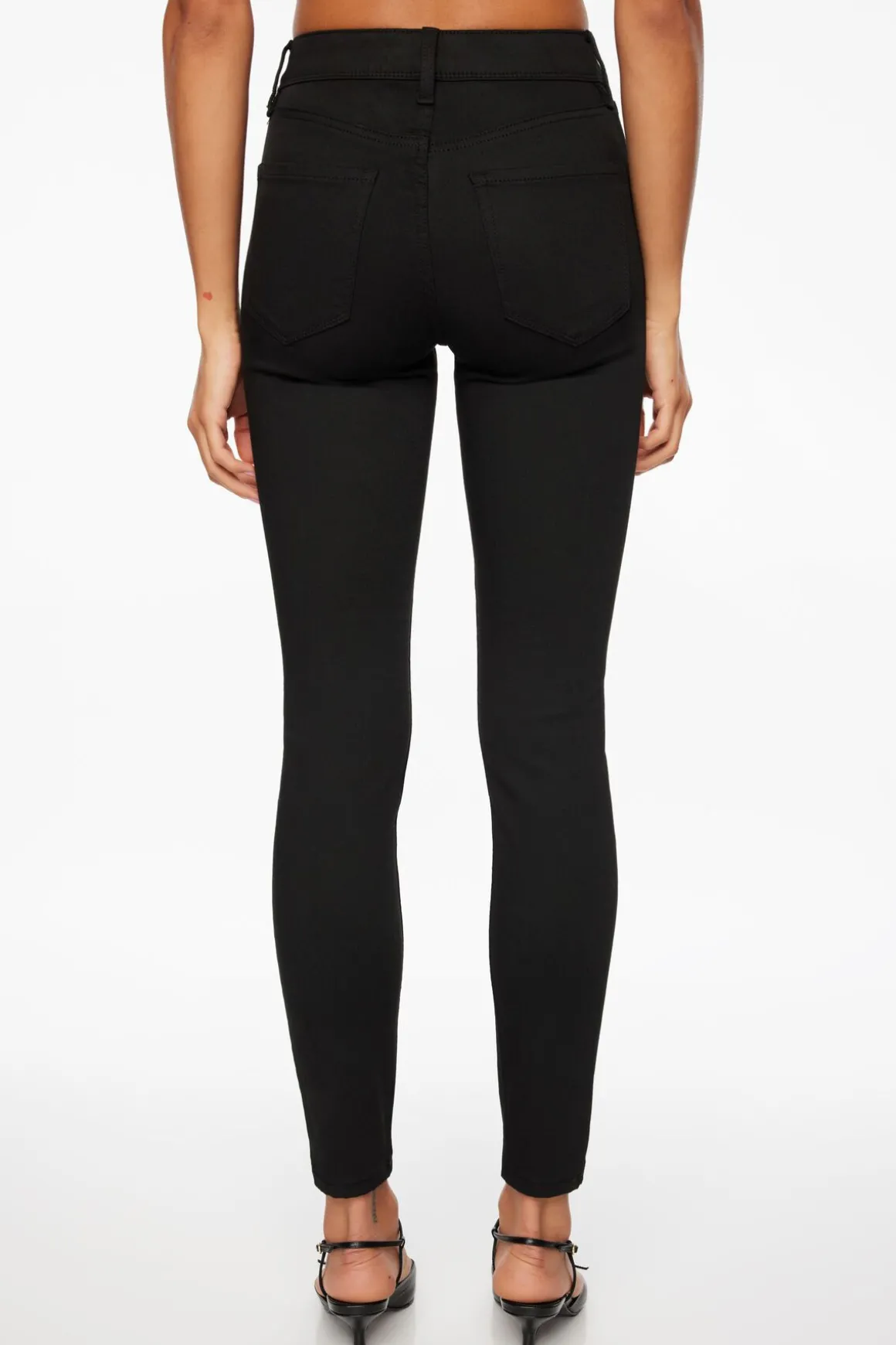 Jeans & Denim-Dynamite Kate High Waisted Skinny Jeans Black