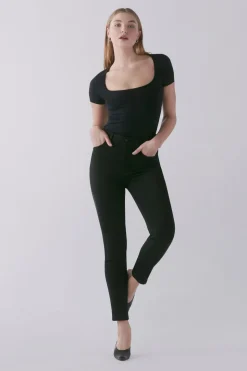 Jeans & Denim-Dynamite Kate Skinny Jeans Black