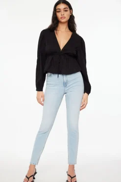 Jeans & Denim-Dynamite Kate Skinny Jeans Blue