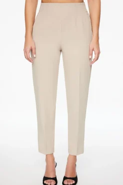 Pants | Slim Leg Pants-Dynamite Kendall Slim Side Zip Pants Brown