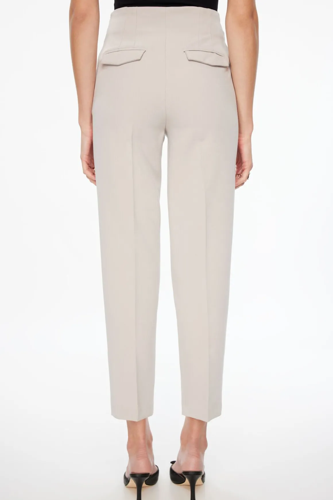 Pants | Slim Leg Pants-Dynamite Kendall Slim Side Zip Pants Gray
