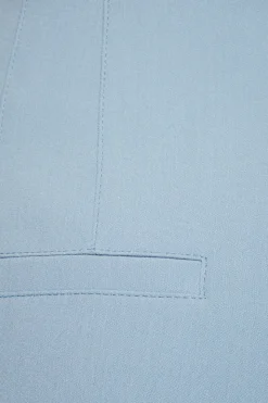 Pants | Slim Leg Pants-Dynamite Lina Full Length Slim Pants Blue
