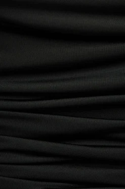 Tees & Tanks | Tees & Tanks-Dynamite Livia Off Shoulder Top Black