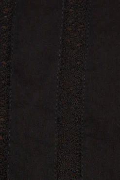Blouses & Tops | Blouses & Tops-Dynamite Long Sleeve Peplum Blouse Black