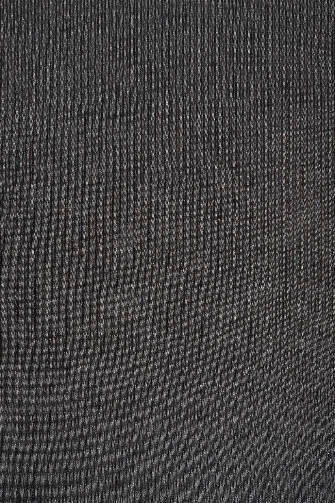 Tees & Tanks | Tees & Tanks-Dynamite Long Sleeve Slinky Crop Top Blue