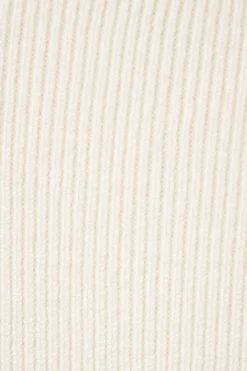 Sweaters & Cardigans | Sweaters-Dynamite Long Sleeve V-Neck Sweater White