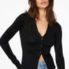 Sweaters & Cardigans | Sweaters-Dynamite Lurex Cardigan Black