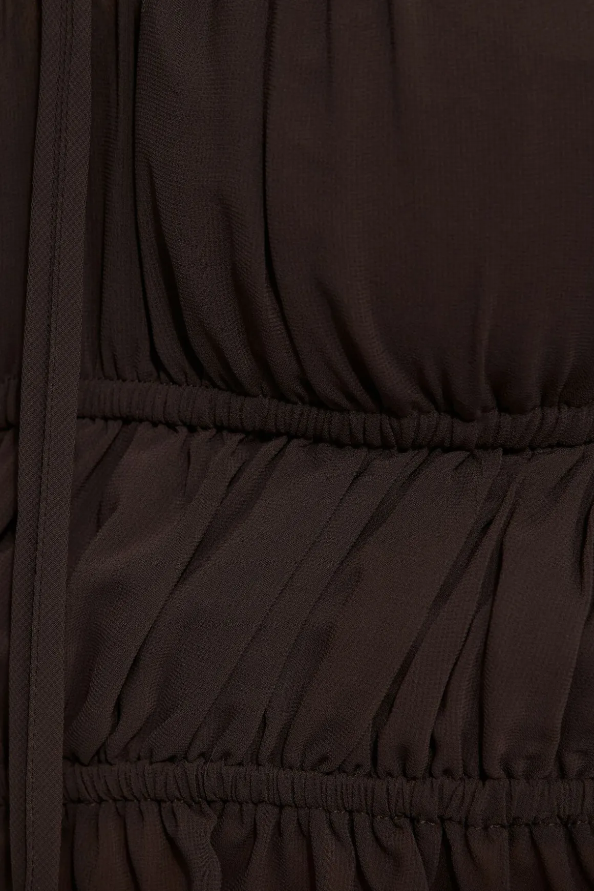 Blouses & Tops | Blouses & Tops-Dynamite Marilena Front Tie Blouse Brown