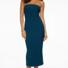 Dresses & Jumpsuits | Midi & Maxi Dresses-Dynamite Matilda Maxi Tube Dress Blue